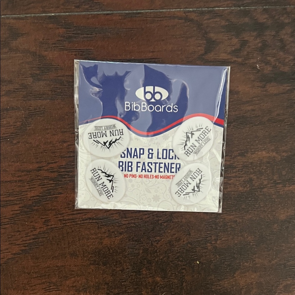 Snap & Lock Bib Fastener - White